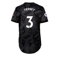 Arsenal Kieran Tierney #3 Fußballbekleidung Auswärtstrikot Damen 2022-23 Kurzarm
